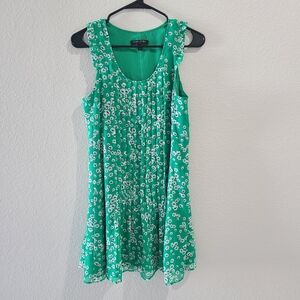 Bana Republic Floral Green Dress (US 2)